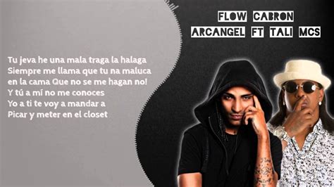 yo tengo un flow letra|FLOW CABRON .